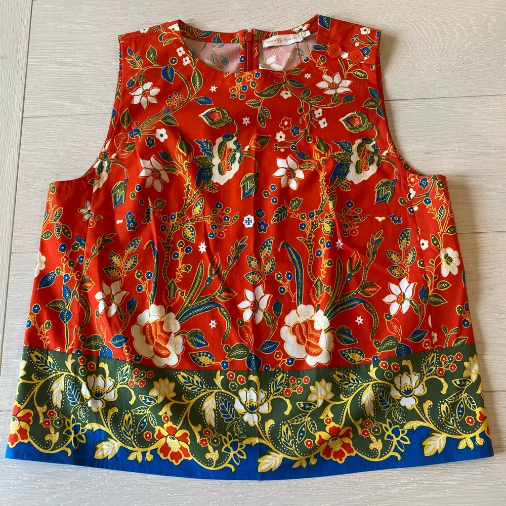 💥BIG SALE💥Tory Burch cotton sleeveless top